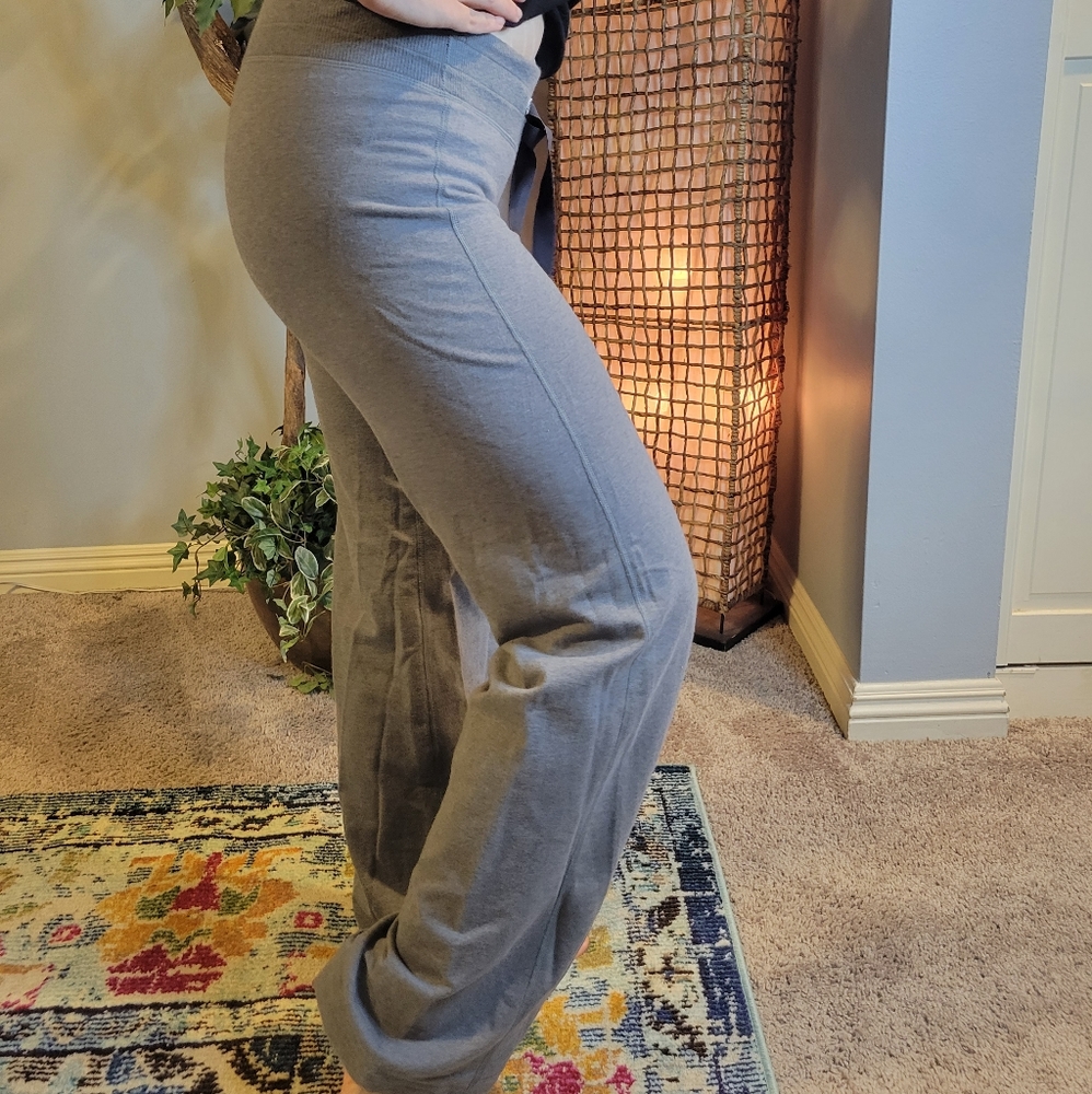 Lulu casual lounge sweat pants with secret pocket